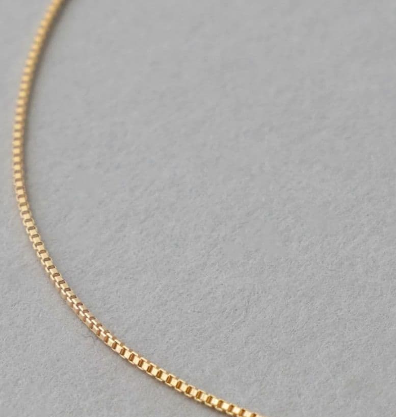 ete ゴールド スネークチェーンブレスレット