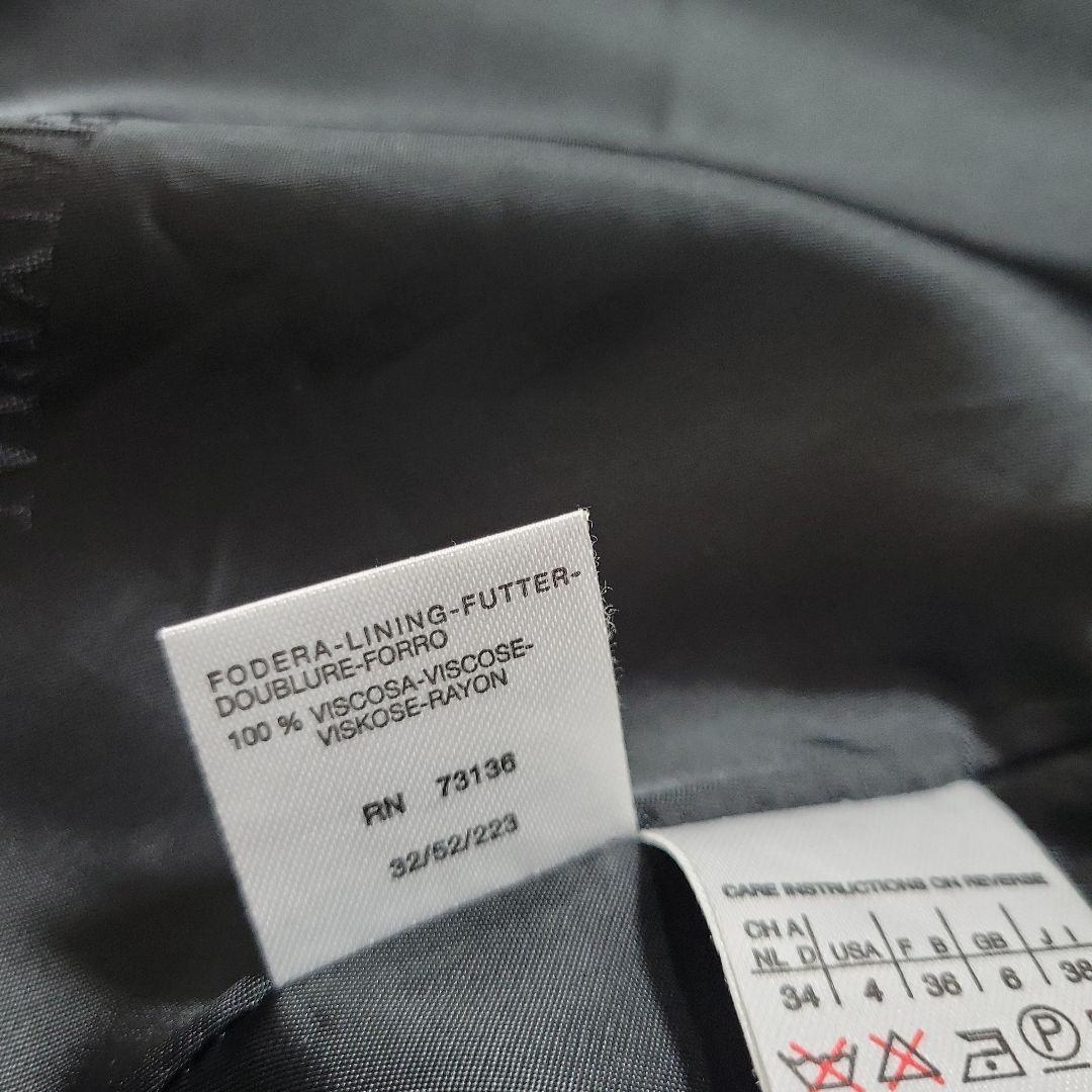 美品【Max Mara】マックスマーラ　白タグ　ロングコート　ブラック　カシミヤ