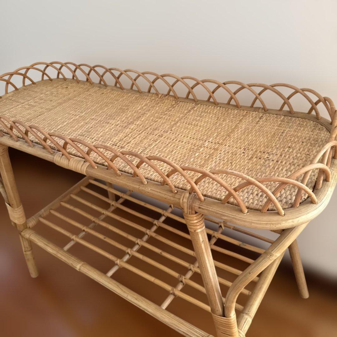 ラタン　コンソール