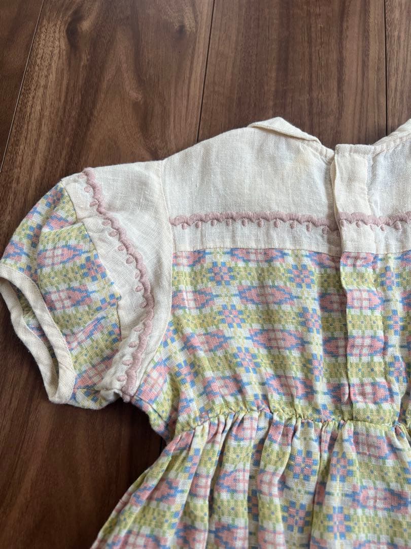 ワンピース Apolina 24Ss Nellie dress solva 5-7y