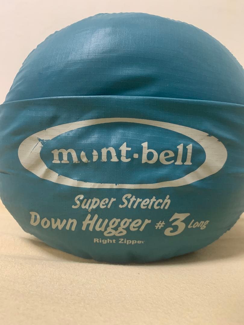 mont-bell Down Hugger #3 Long 右ジッパー