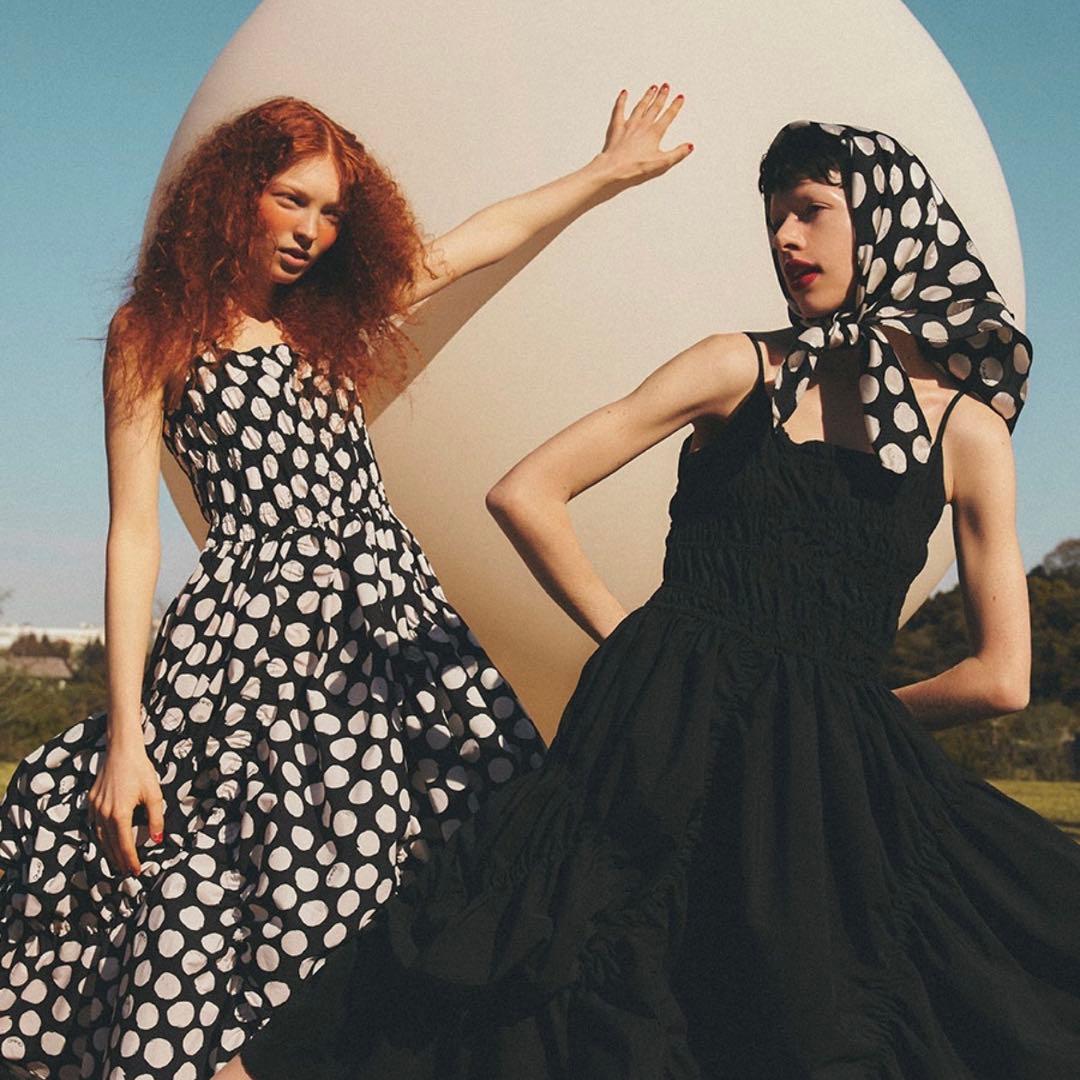 極美品 25SS OMMO IRREGULAR SHIRRING CAMI OP