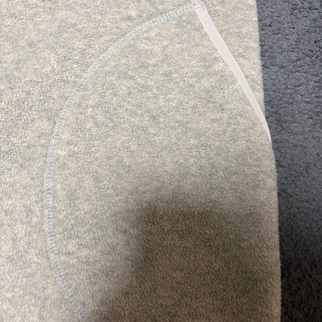 ダントン DANTON フリース カーディガン ノーカラー 42 XL マーブル