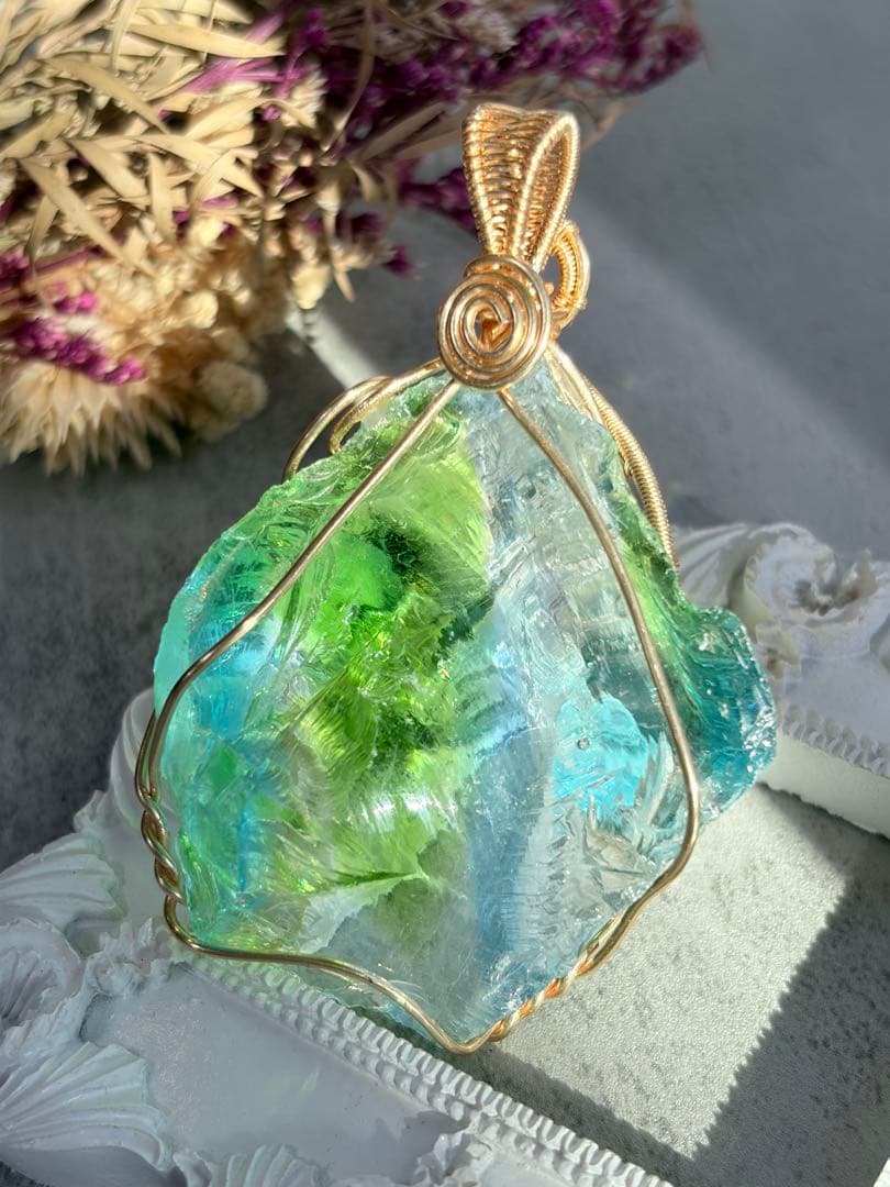 アンダラクリスタル 青　グリーン ★N3★