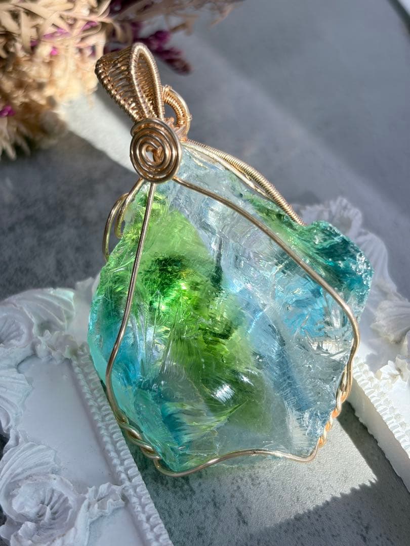 アンダラクリスタル 青　グリーン ★N3★