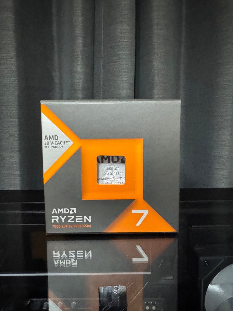 たかぽんさん専用　ryzen7 7800x3d CPUと箱、保証書付き