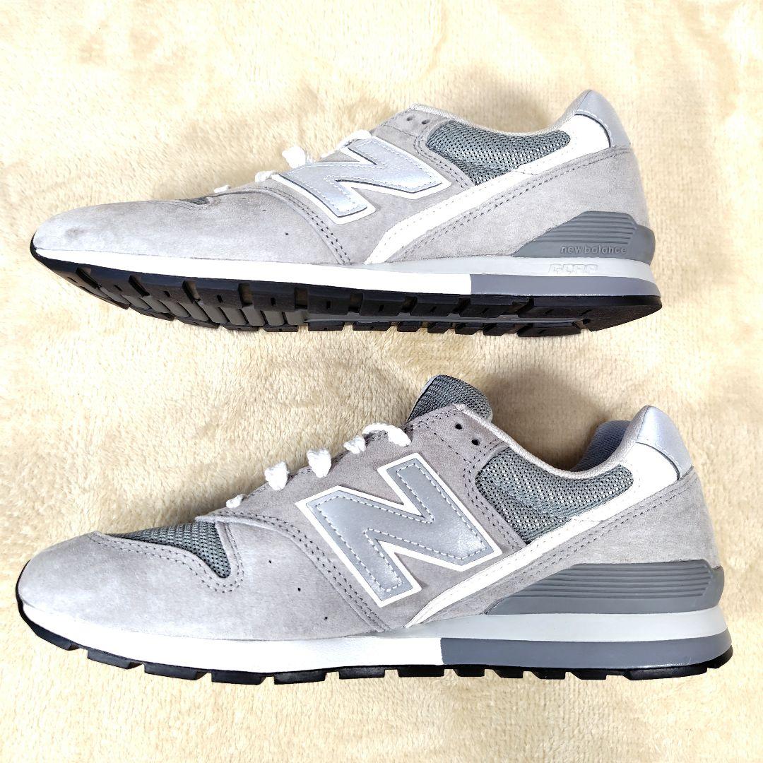 未使用級 ニューバランス スニーカー グレー メンズ CM996GR2 26.5