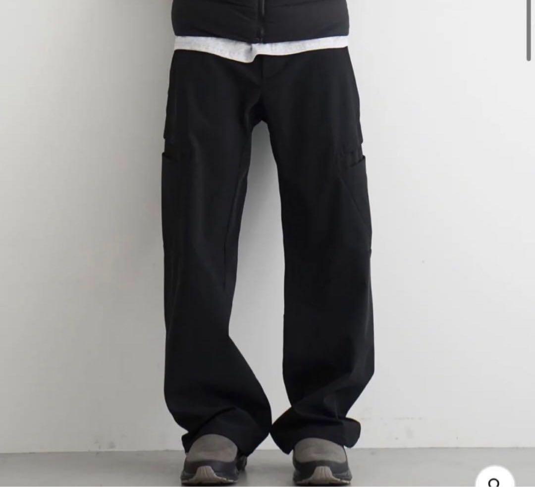 KAIKO assist #2 ナイロンパンツ　ブラック