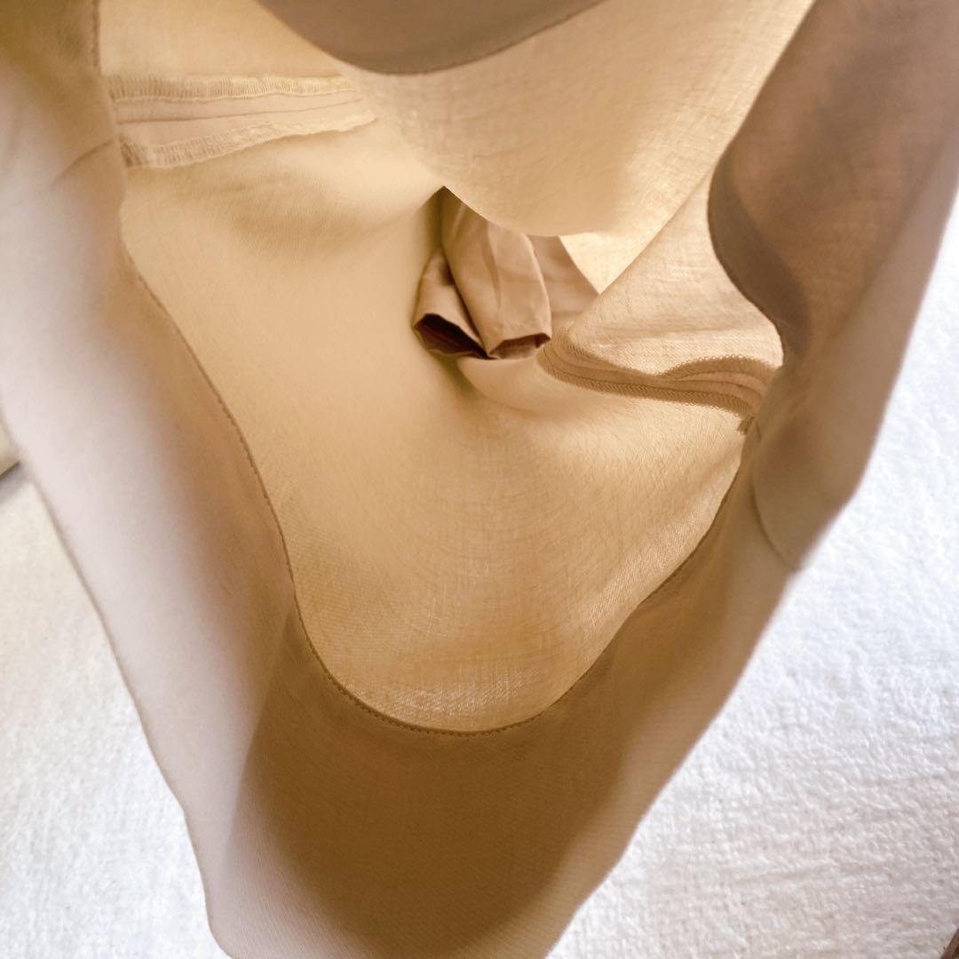 美品✨anuans アニュアンス【M】ワンショルフリルオールインワン 肩リボン