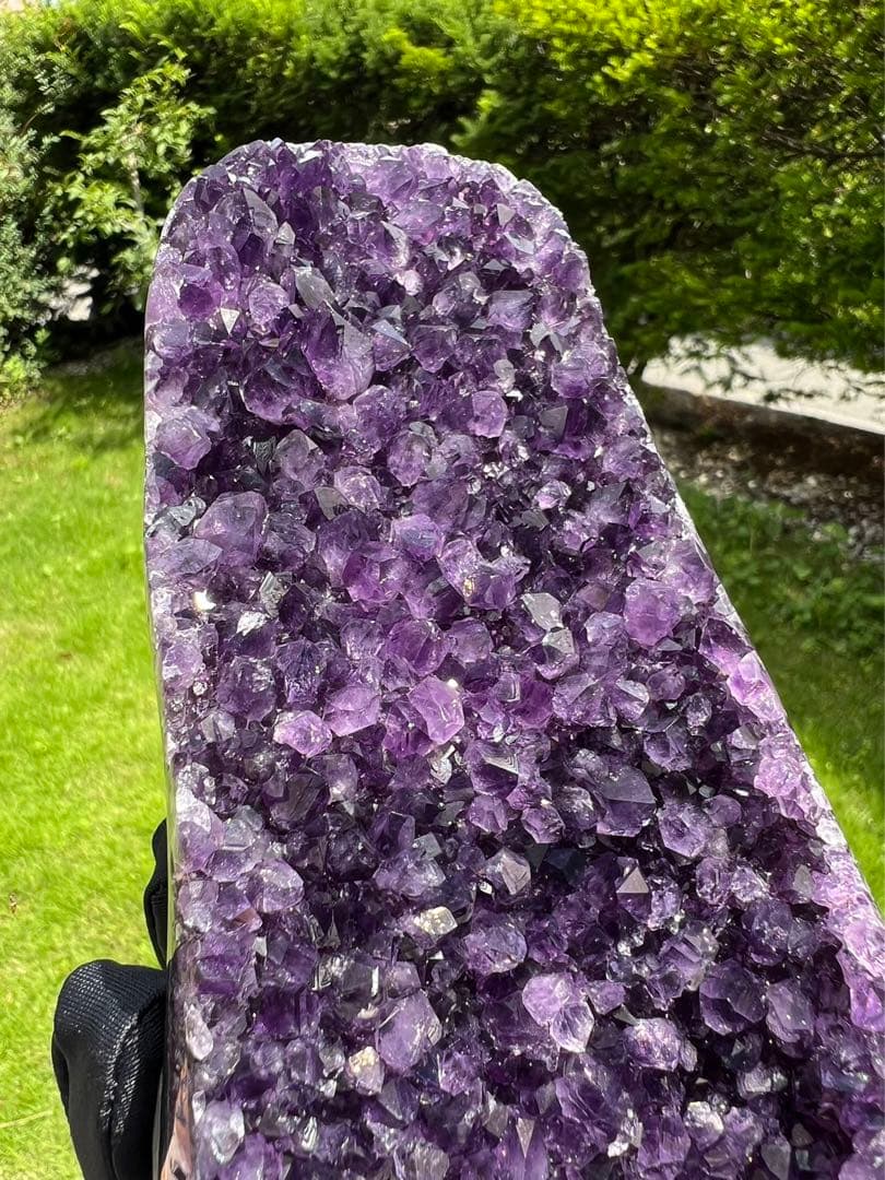 A724 高品質アメジストドーム クラスター ウルグアイ産 パワーストーン