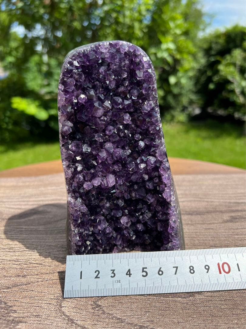 A724 高品質アメジストドーム クラスター ウルグアイ産 パワーストーン