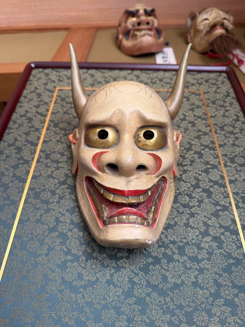 能面 般若(はんにゃ) 木彫り 残り1点のみ