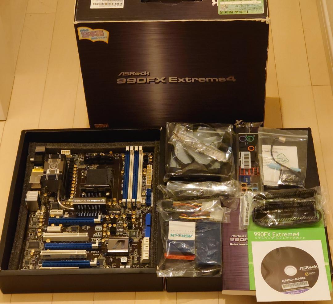 ASRock 990FX Extreme4 AMD非売品おまけ多数