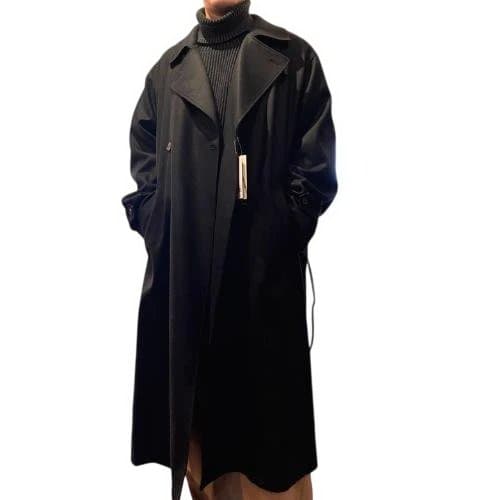 ssstein オーバーサイズ ダブルブレストコート ST.902 ブラック M