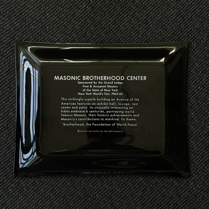 【値下】フリーメイソン 皿 プレートハンガー付