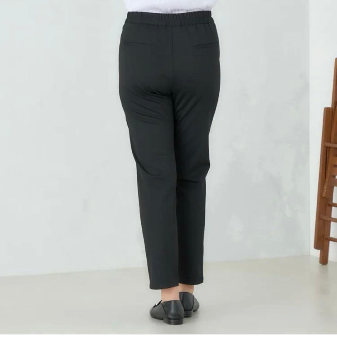 【未使用タグ付☆洗える】レディース ナイロンポンチパジャマスーツ セット 黒 S