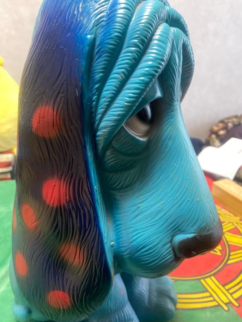 70s 70年代　貯金箱　犬