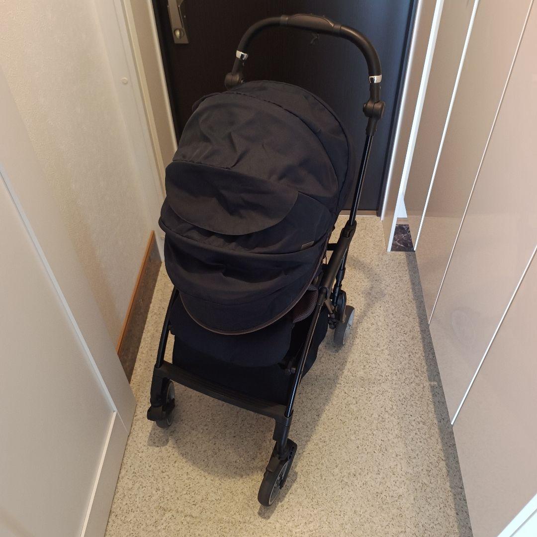 Combi ベビーカー　スゴカルMinimmo ネイビー　エッグショック