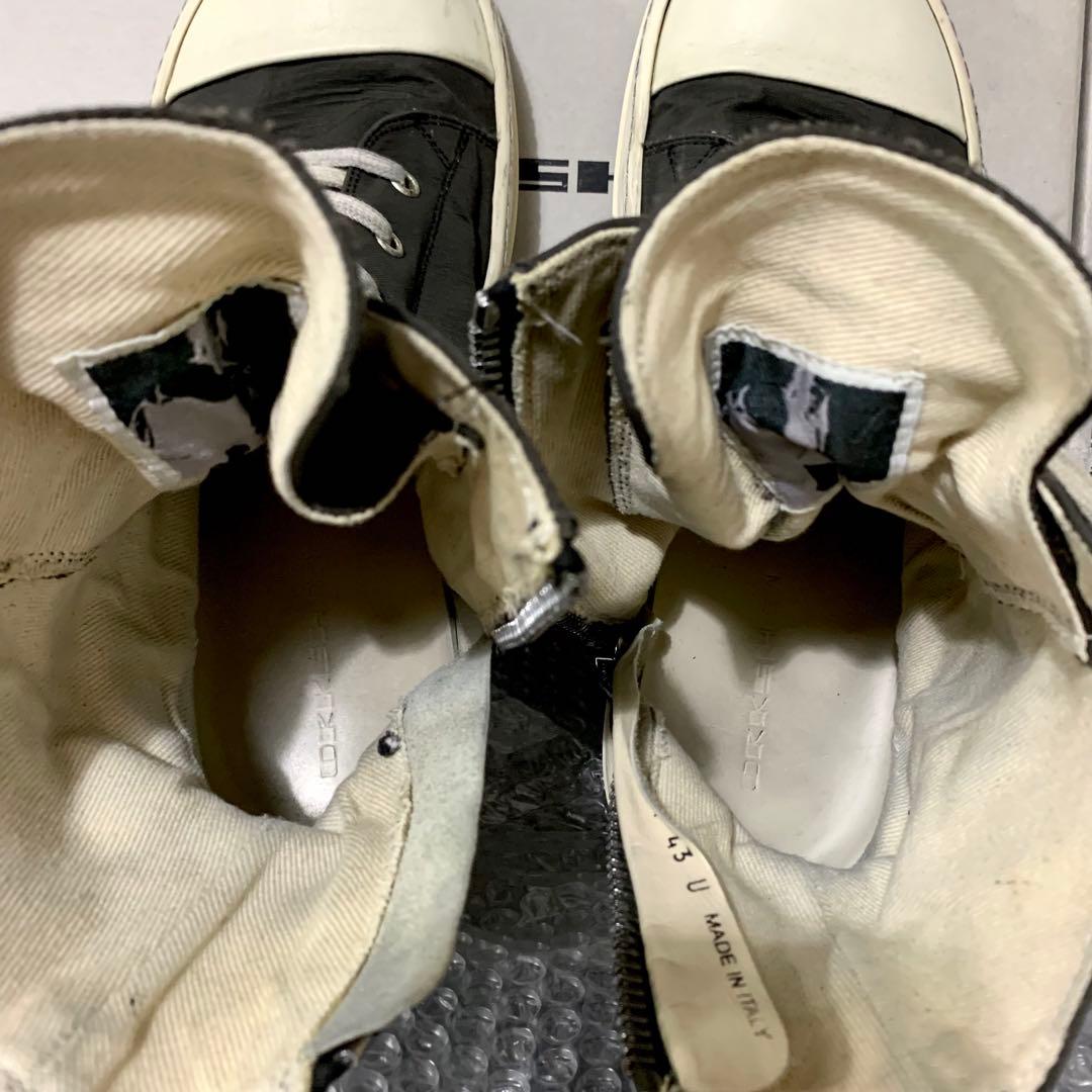 Rick Owens DRKSHDW RAMONES EU43 ラモーンズ