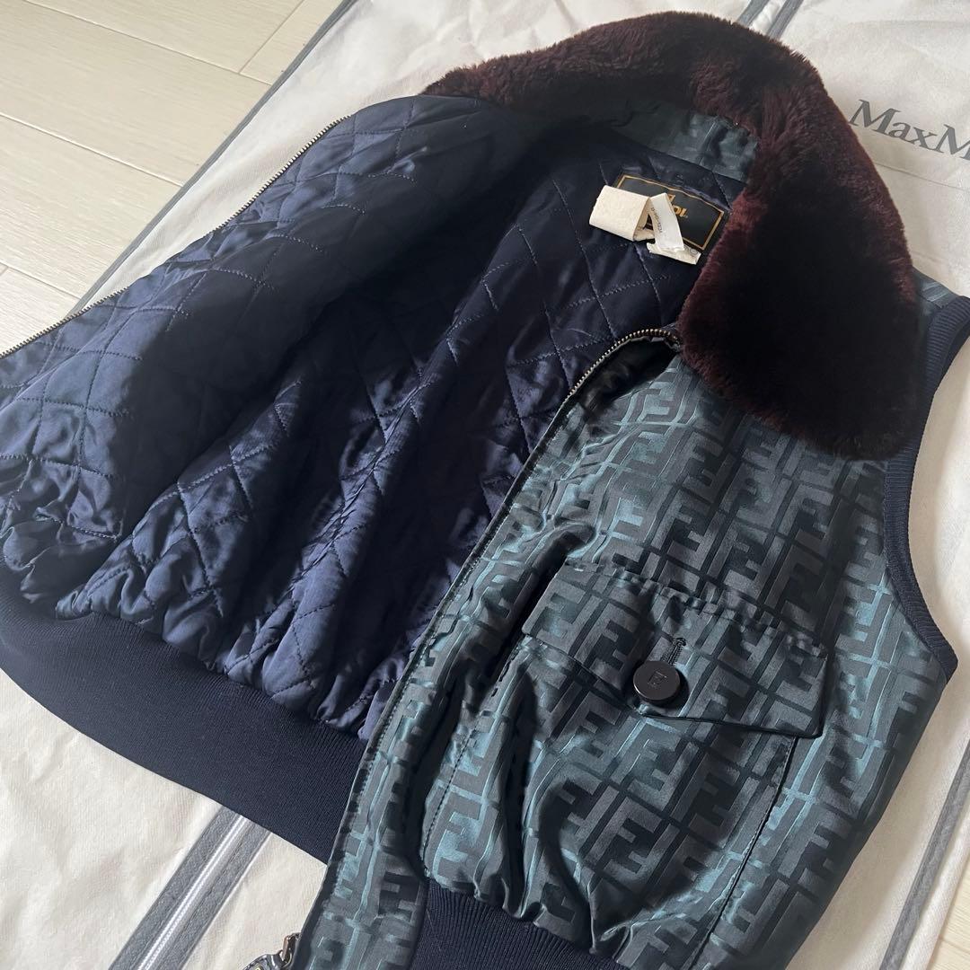 極綺麗❗️デッドストック ダウン キルティング ズッカ ベスト ジレ フェンディ