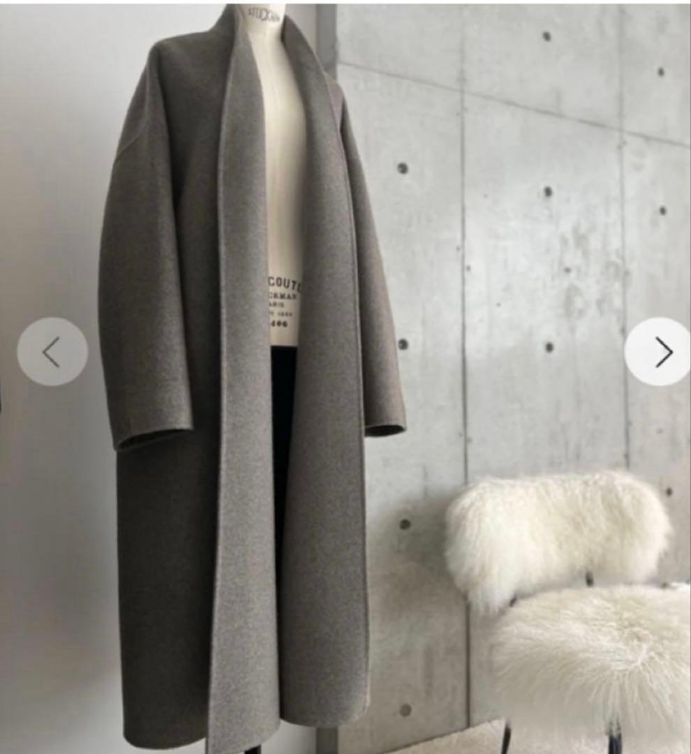 CHIEKO+ wool&cashmere  coat 36 美品