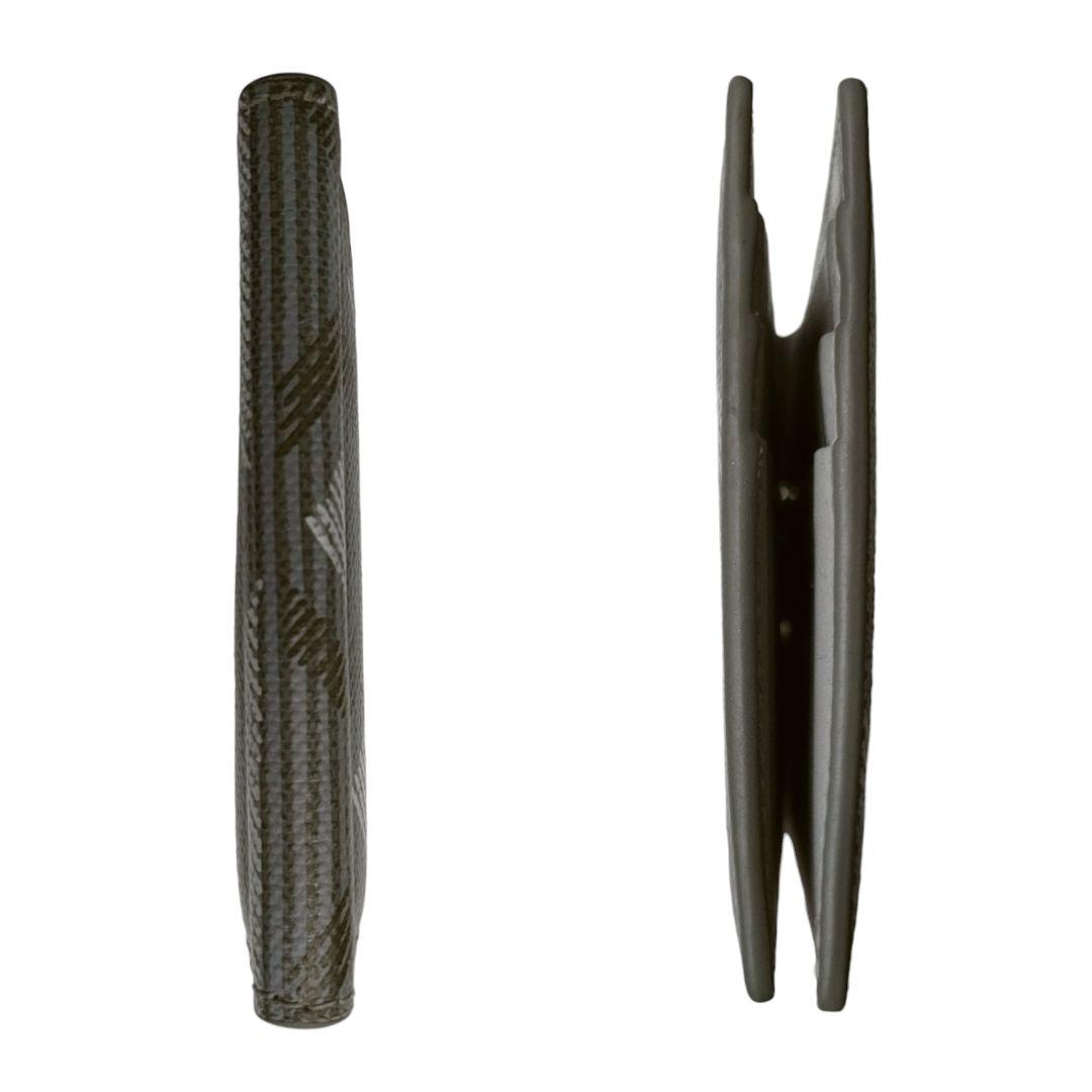 ディオール　マネークリップ　CDダイヤモンド　グレー　二つ折り財布