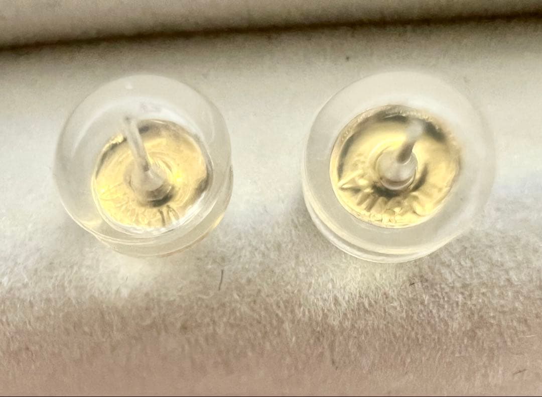 B 6081 アコヤ本真珠　18k金　ピアス　本物　海水 真珠　パール