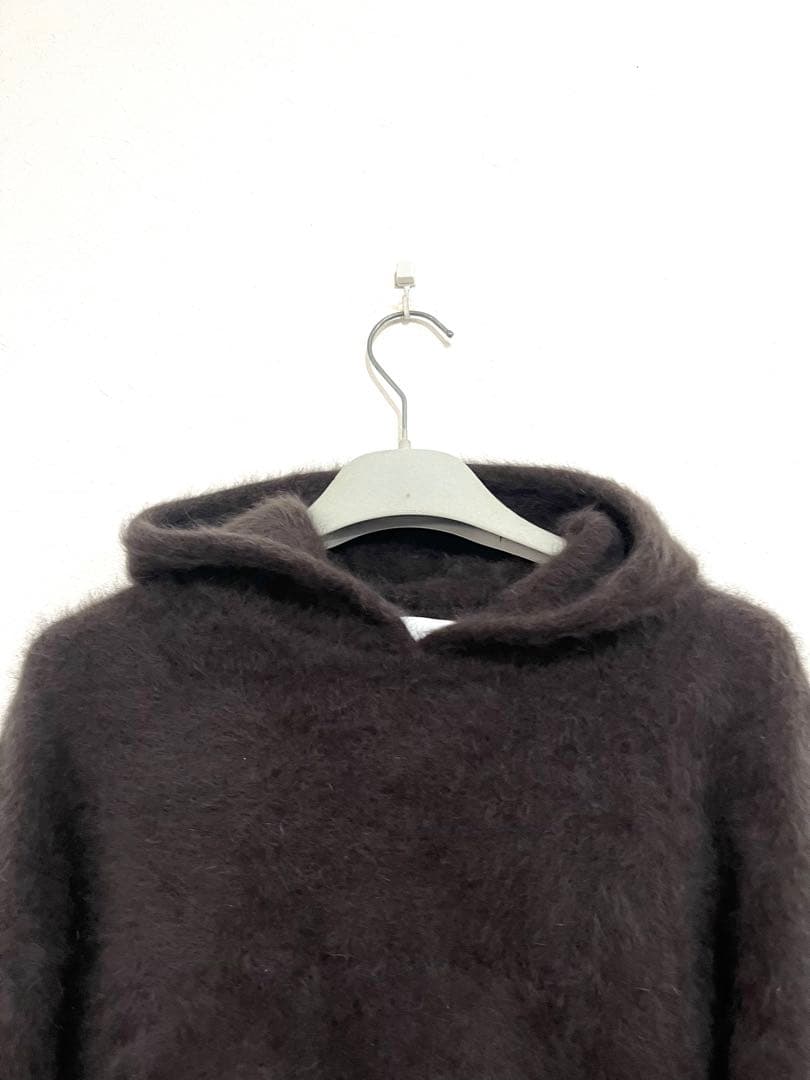 AP STUDIO 2024AW フォックスカシミヤフーディ― 美品　ブラウン