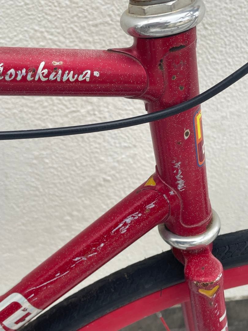 希少 NAGASAWAピストバイク 中野レッド NJS認定車