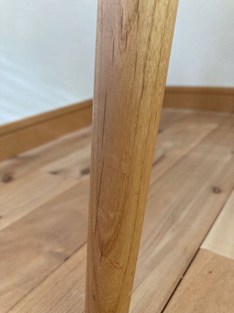 モモナチュラル純正　2脚セット販売！ 木製スピンドルバックダイニングチェア