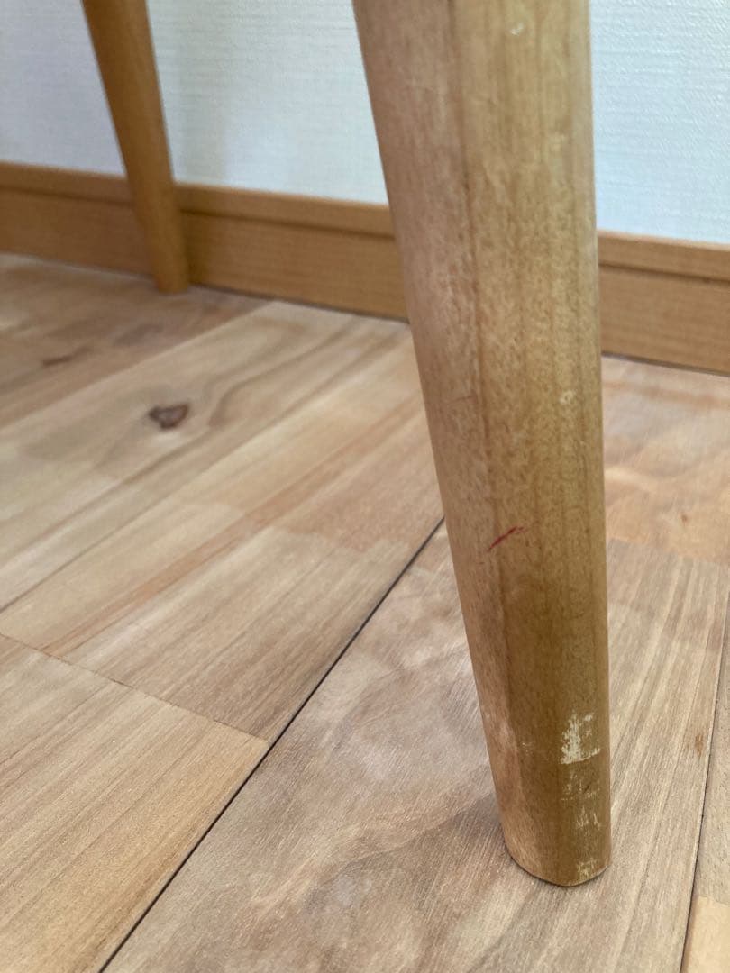 モモナチュラル純正　2脚セット販売！ 木製スピンドルバックダイニングチェア