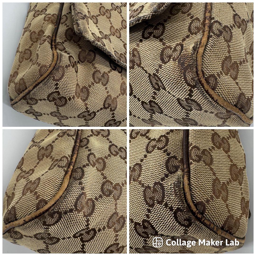 GUCCI グッチ　GGキャンバス　メッセンジャーバッグ　146236