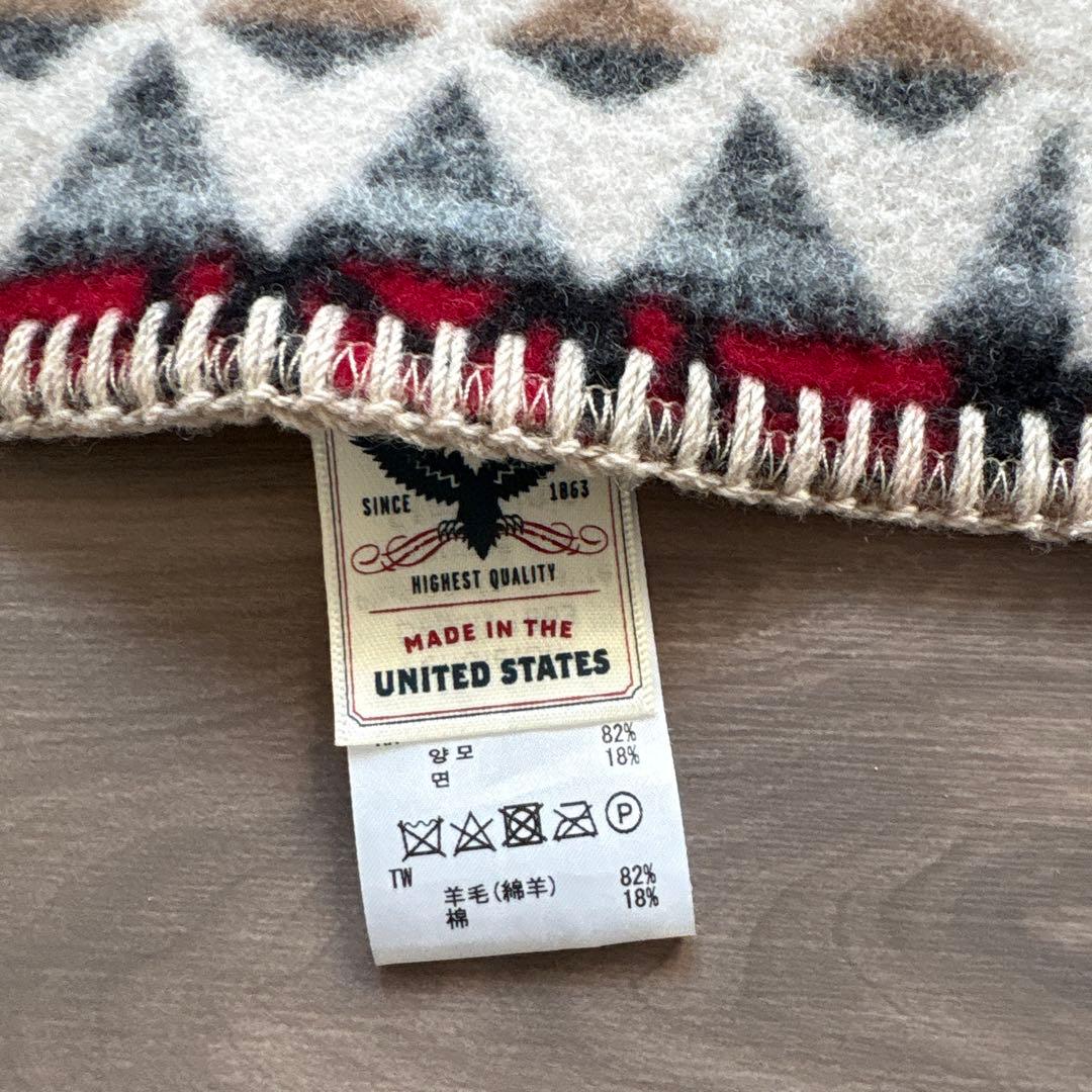 スノーピーク　ペンドルトン　ブランケット　膝掛け