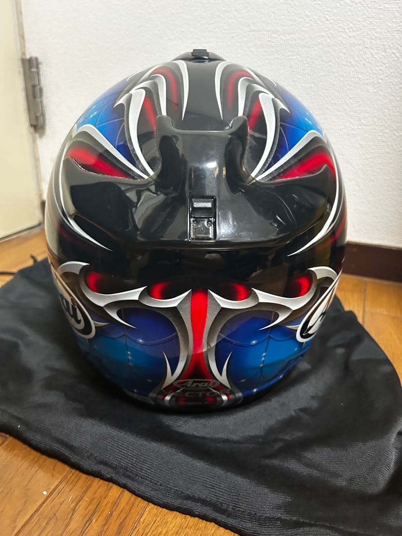 Arai フルフェイスヘルメット 青/黒/赤