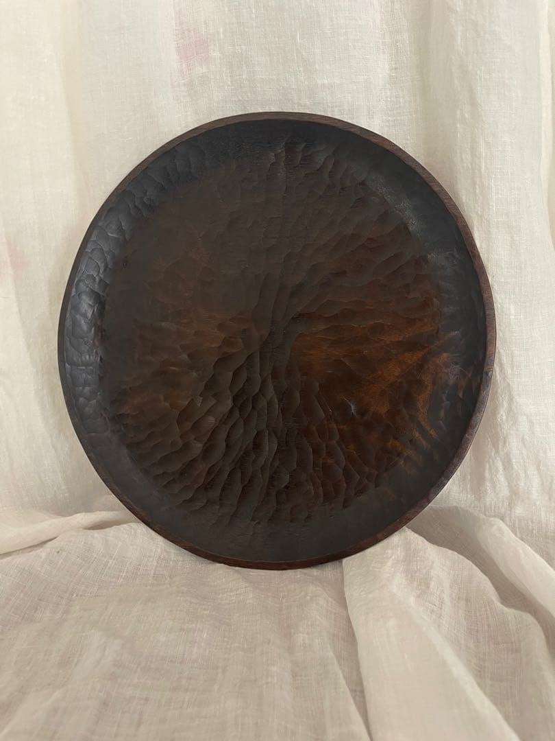 三谷龍二　黒漆ボウル　31cm