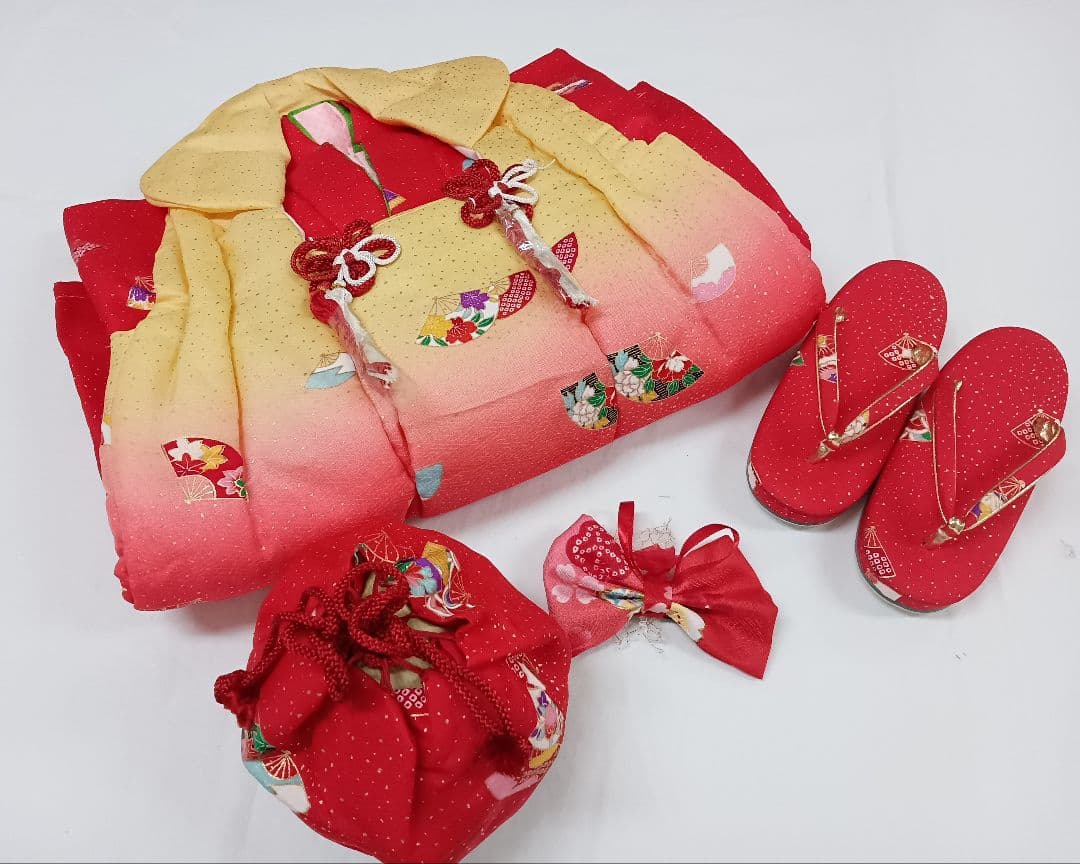 3歳祝着セット　正絹　新品展示お値下げ品