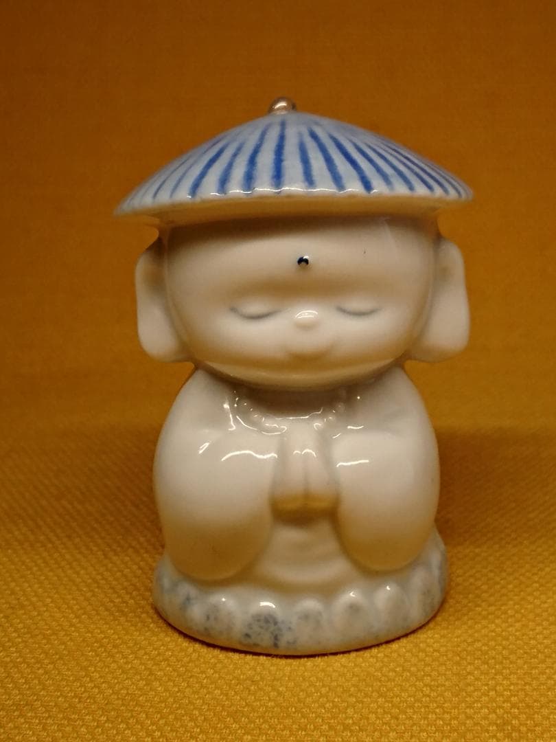 人形　お地蔵様　一休　仏像　陶器　置物　インテリア　工芸品　美術品　A3355
