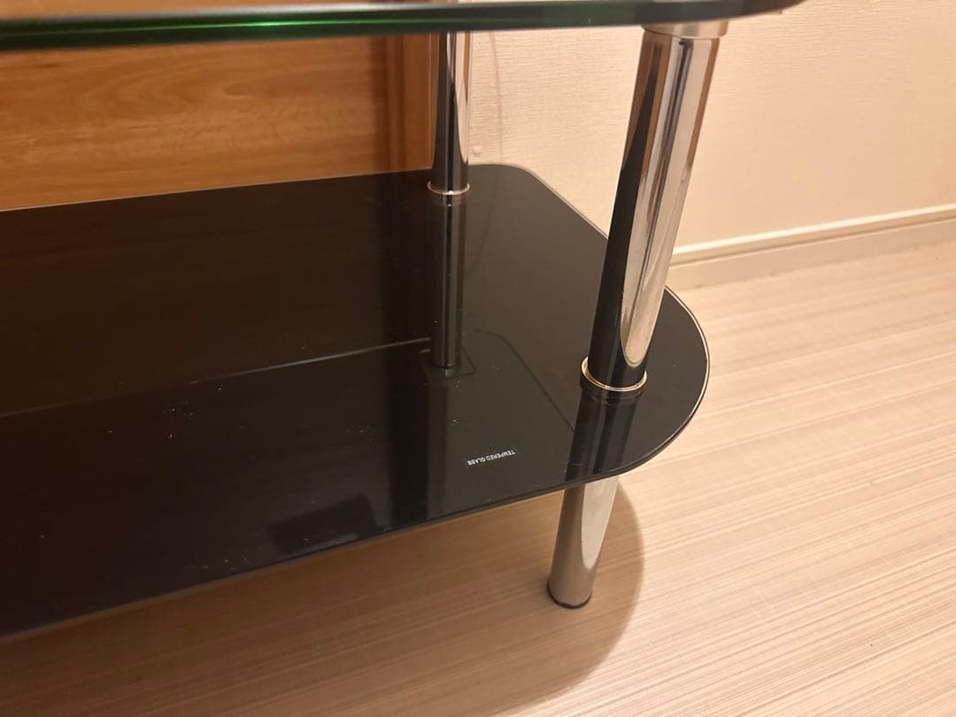 ガラスセンターテーブル スペースエイジ ミッドセンチュリー レトロモダン