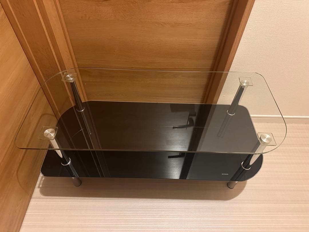 ガラスセンターテーブル スペースエイジ ミッドセンチュリー レトロモダン