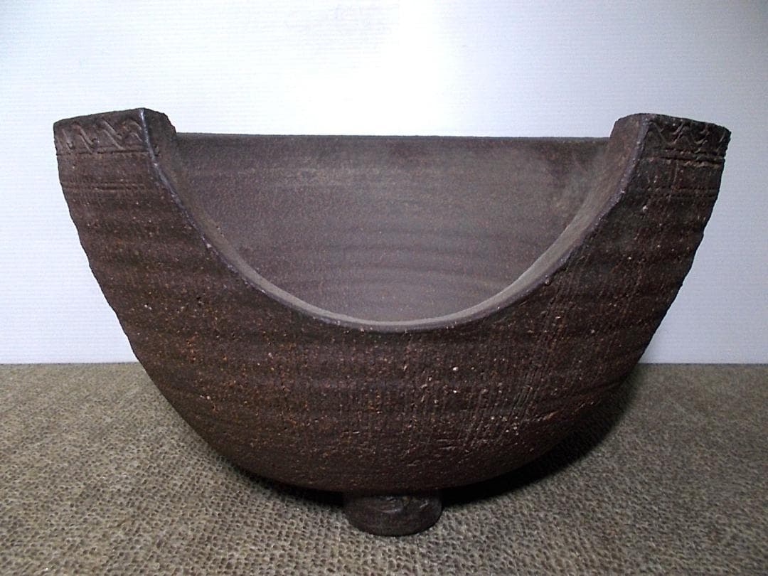 茶道具 紅型風炉 筋紋茶釜 釜環 野々田電熱器 動作品 敷板 送料込み