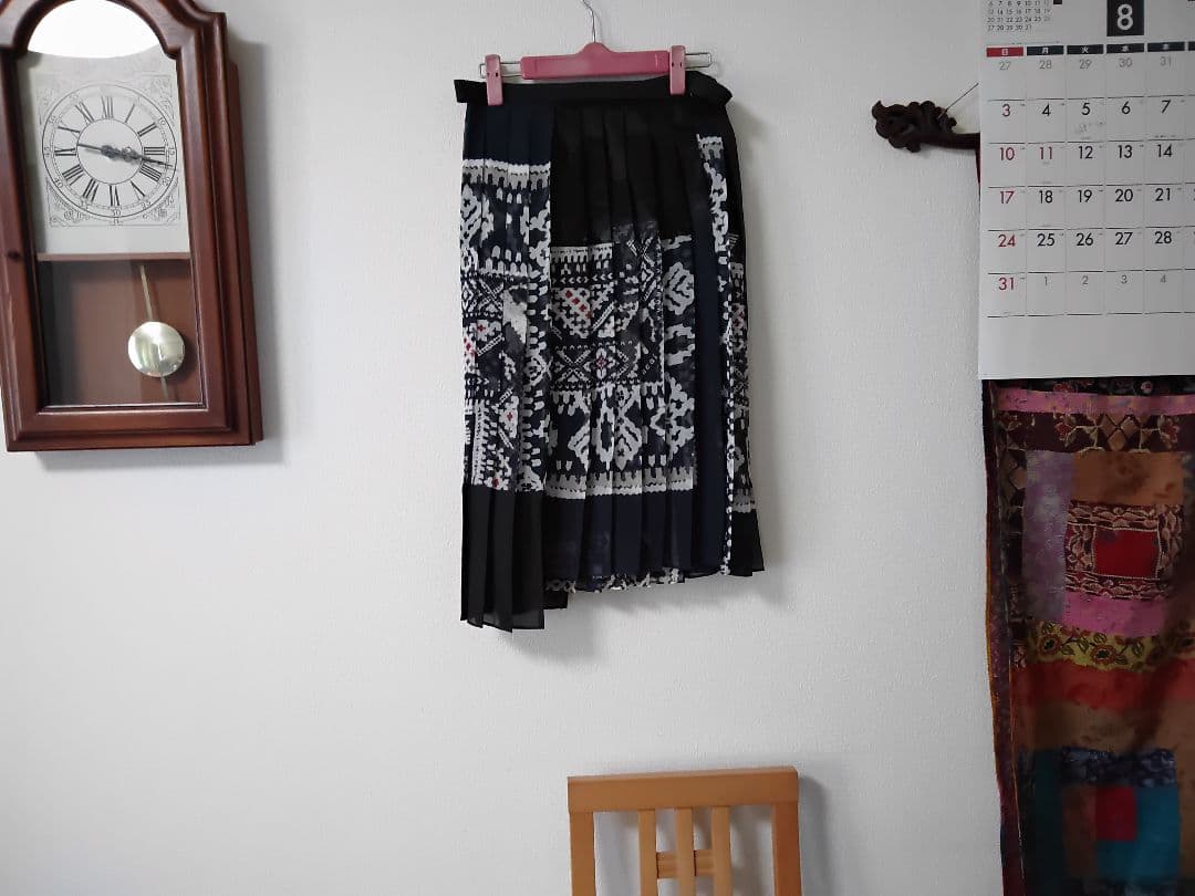 Sacai プリーツ巻きスカート（サイズ１）未使用品！