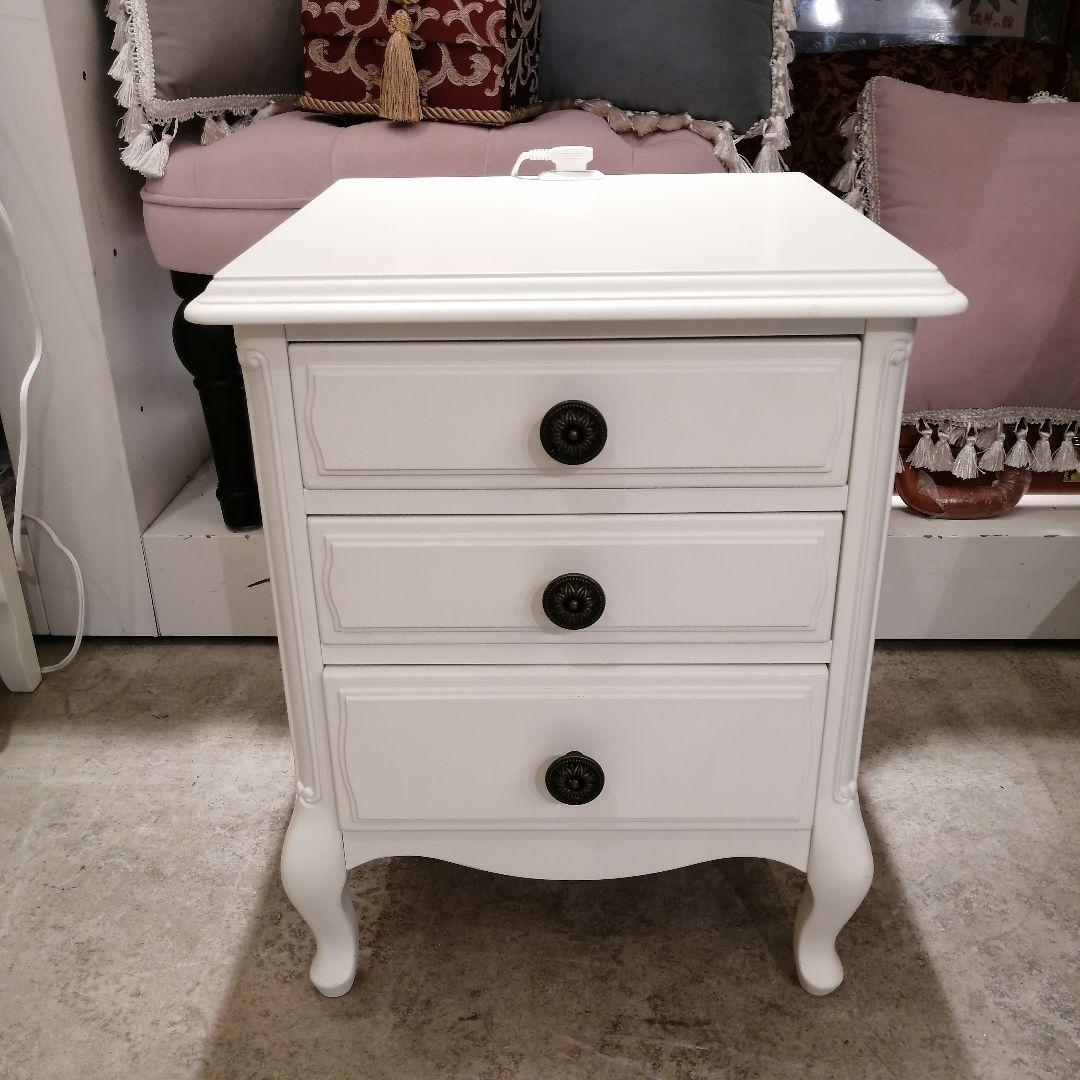 i+【美品】 セリーヌ ナイトテーブル チェスト 東海家具 天然木