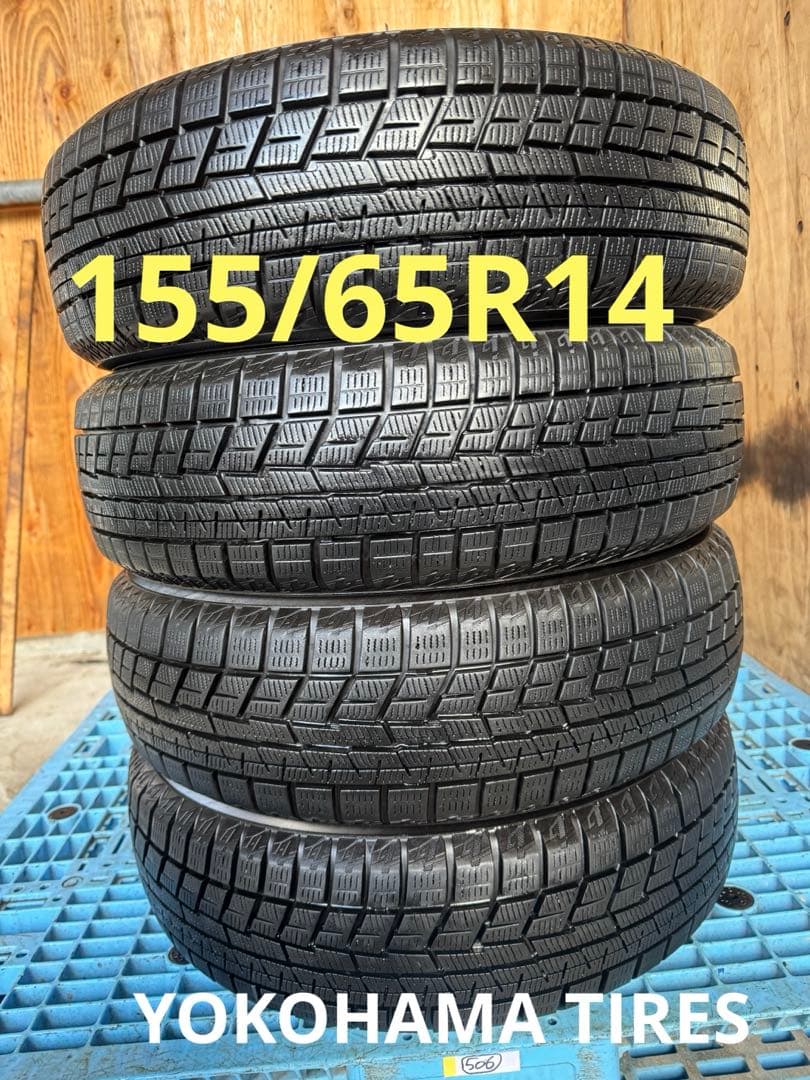 タイヤ・ホイール (506)155/65R14 YOKOHAMA ICE GUARD IG60