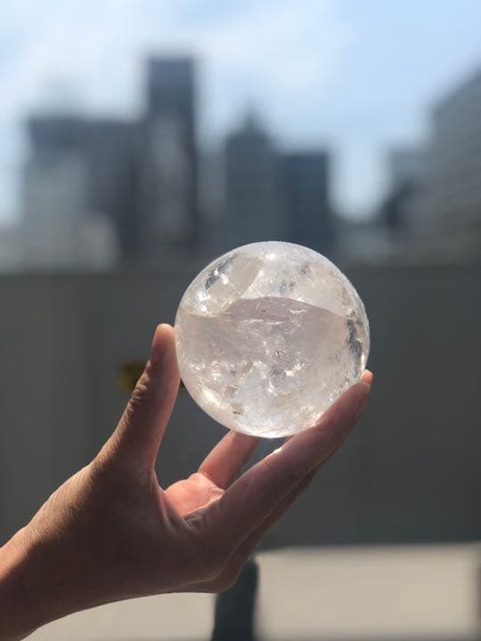 No.7 クリスタル★水晶★ケース付き