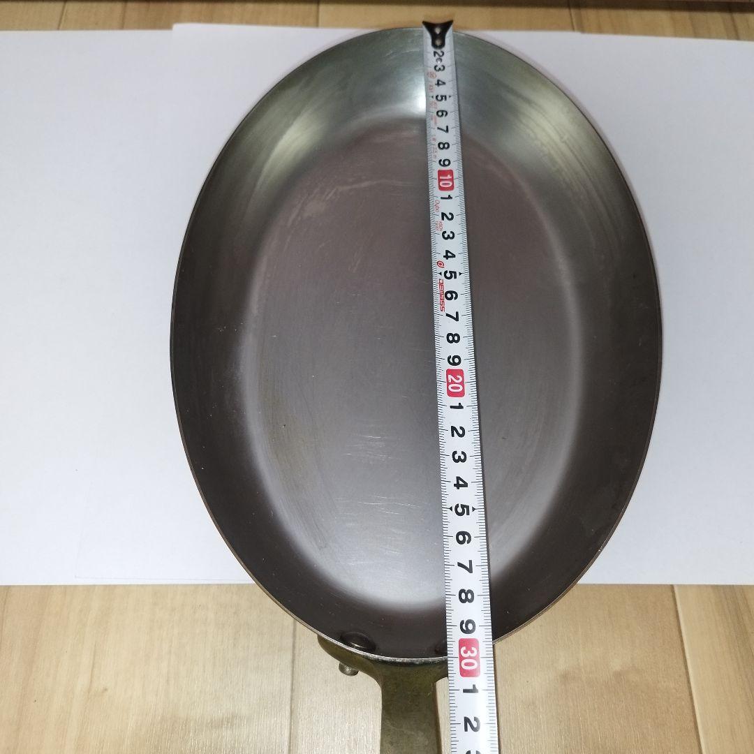 Mauviel オーバルパン 30cm 銅 片手鍋 フライパン フランス製