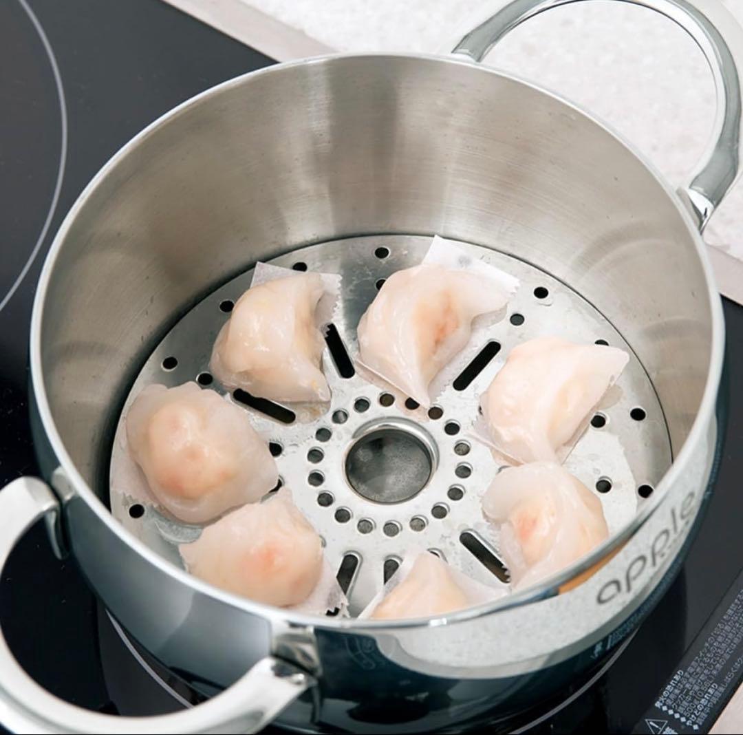 新品 ビタクラフト アップル 両手鍋 3.6L No.2754