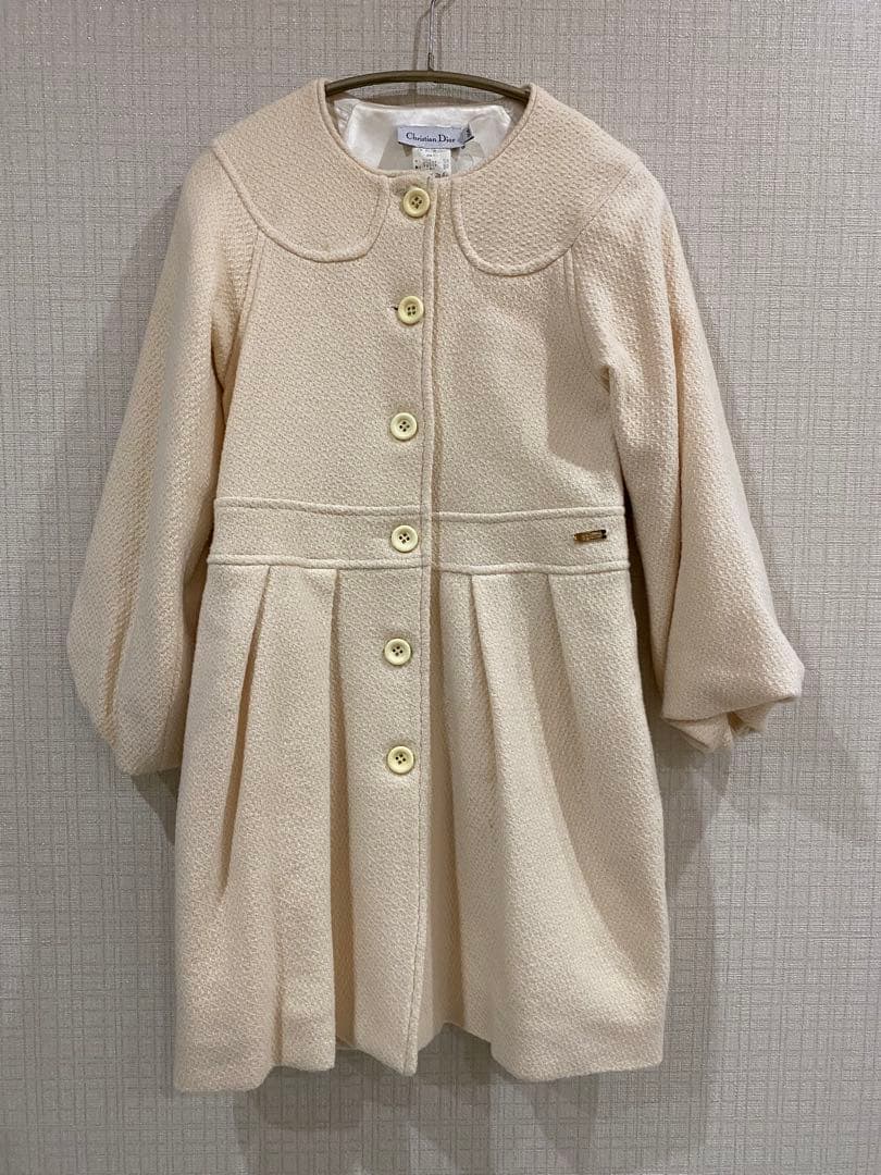 Baby DIOR /１６０/アイボリー ウールコート