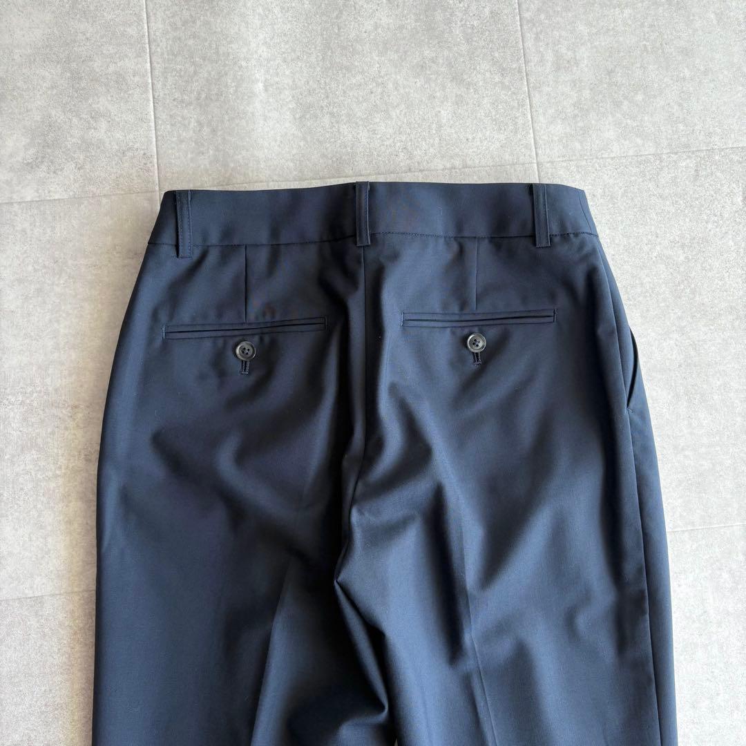 極美品✨グリーンレーベルリラクシング カチリラ パンツスーツ 紺 S~M