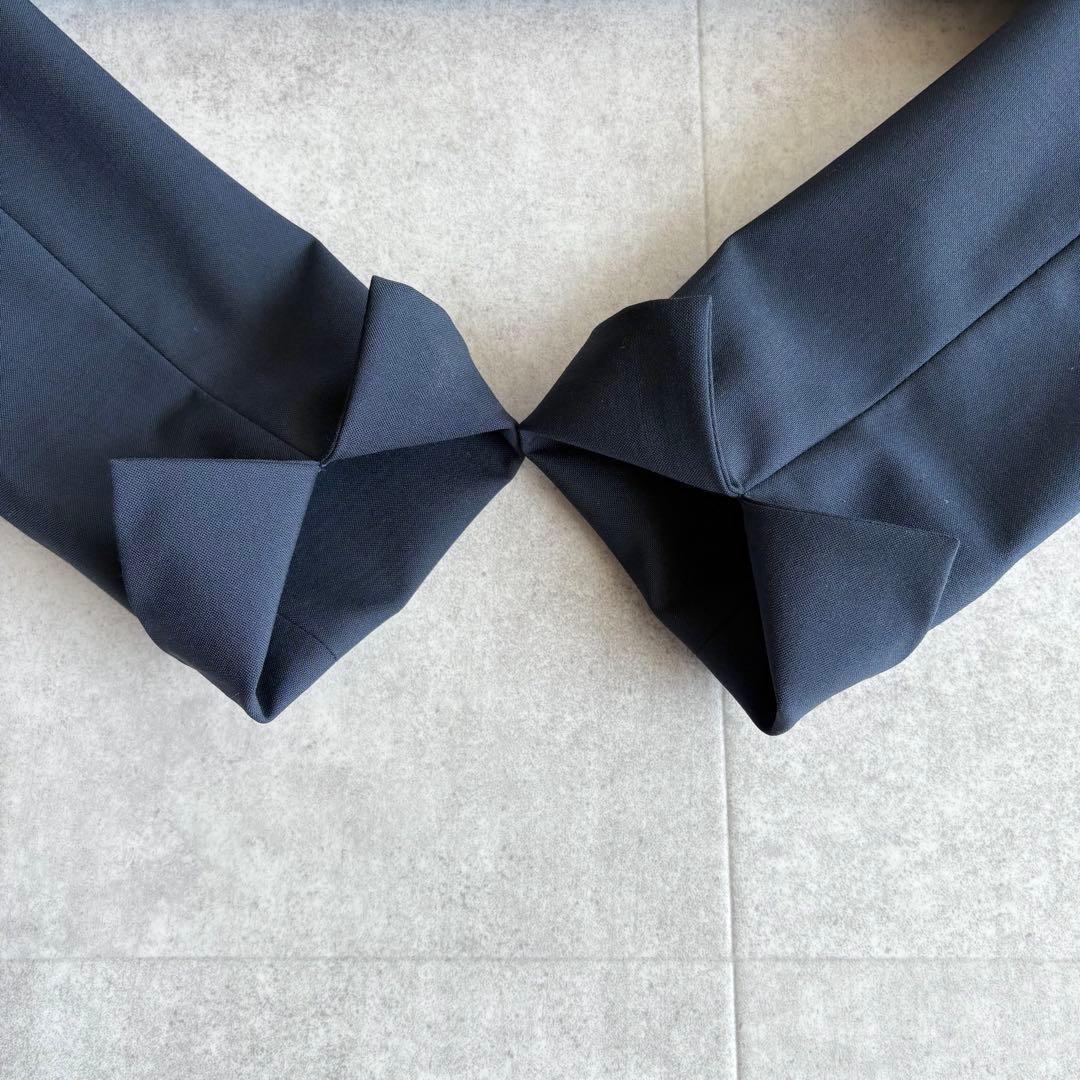 極美品✨グリーンレーベルリラクシング カチリラ パンツスーツ 紺 S~M