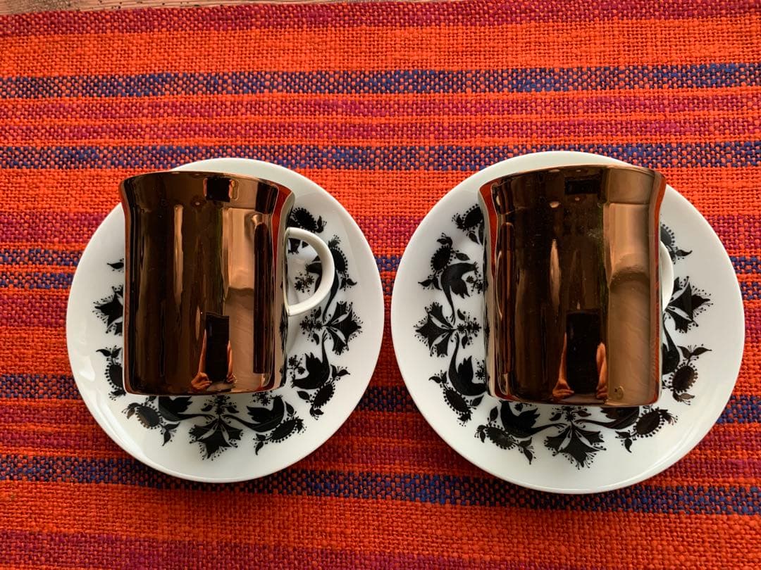 ビヨンヴィンブラッド　ビンテージローゼンタール社ヒルトンコーヒーカップ5客セット